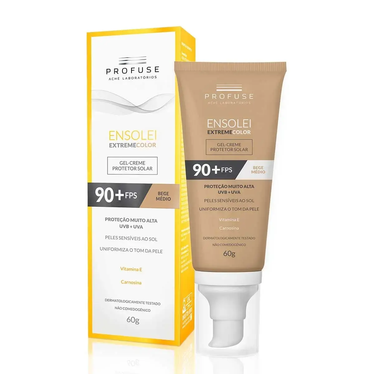 PROTETOR SOLAR PROFUSE ENSOLEI EXTREME COLOR BM FPS90 60GR