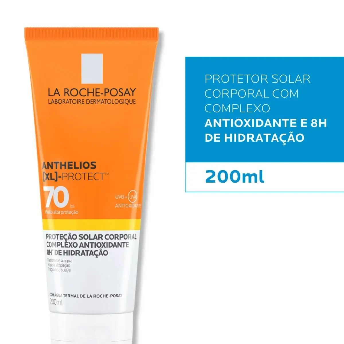 PROTETOR SOLAR LA ROCHE POSAY ANTHELIOS XL PROTECT FPS70 200ML