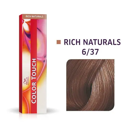 TINTURA COLOR TOUCH 6/37 LOURO ESCURO DOURADO MARROM 60GR