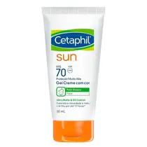 PROTETOR SOLAR CETAPHIL SUN ULTRA MATTE OIL COM COR FPS70 50ML