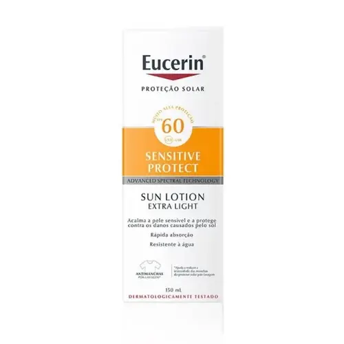 PROTETOR SOLAR EUCERIN SUN LOTION EXTRA LIGHT FPS60 150ML