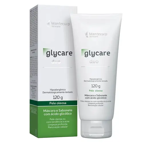 MASCARA E SABONETE GLYCARE MANTECORP DUO 120GR