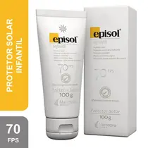 PROTETOR SOLAR EPISOL LOCAO INFANTIL FPS70 100GR