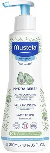 LOCAO HIDRATANTE MUSTELA HYDRA BEBE CORPO 300ML