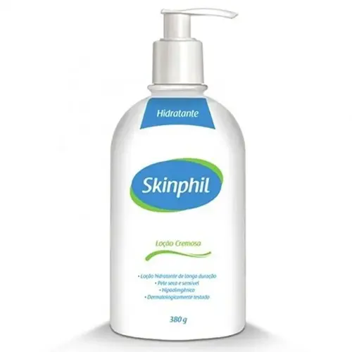 LOCAO HIDRATANTE CREMOSA SKINPHIL 380ML