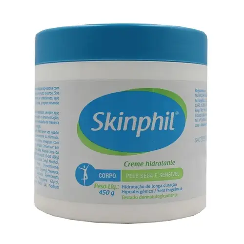 CREME HIDRATANTE SKINPHIL SECA E EXTRASSECA 450GR