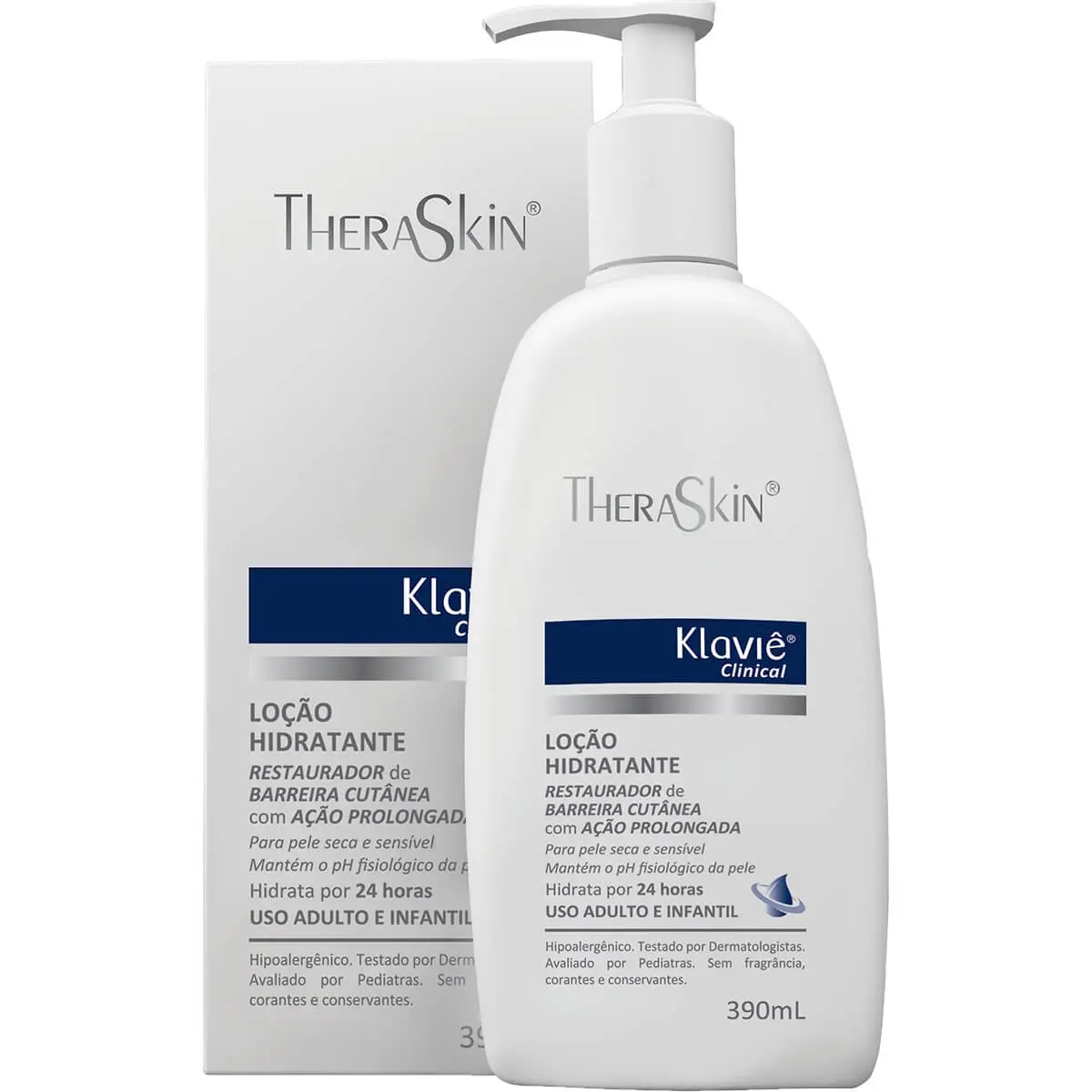 LOCAO HIDRATANTE KLAVIE CLINICAL THERASKIN 390ML