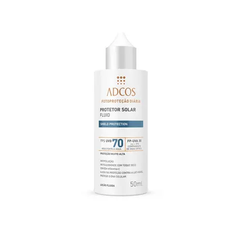 PROTETOR SOLAR ADCOS FLUID SHIELD FPS70 50ML