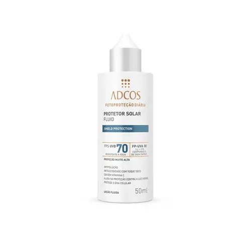 PROTETOR SOLAR ADCOS FLUID SHIELD FPS70 50ML