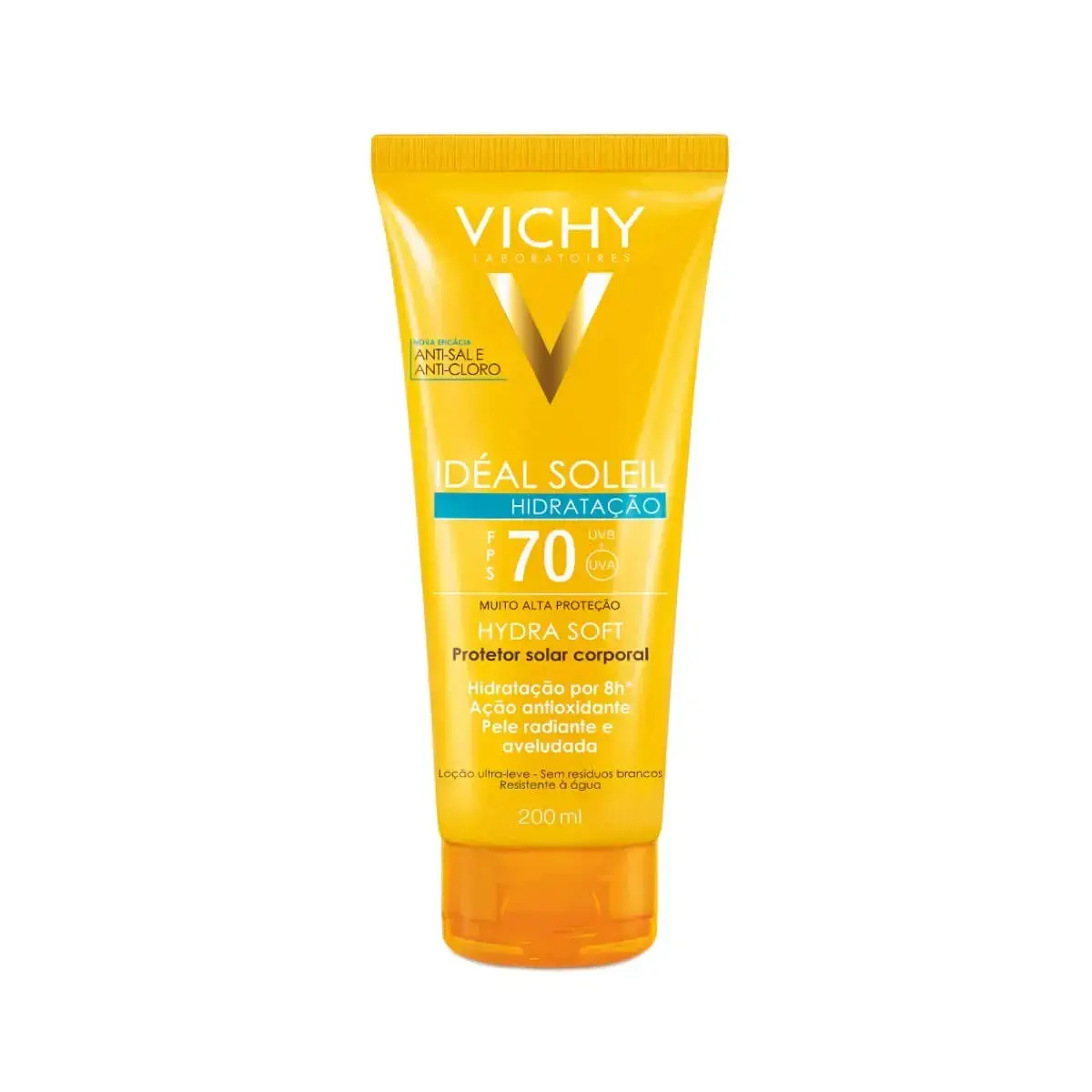 PROTETOR SOLAR VICHY IDEAL SOLEIL HYDRASOFT FPS70 200ML