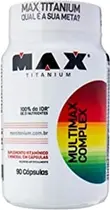MULTIMAX COMPLEX 90 CAPSULAS MAX TITANIUM