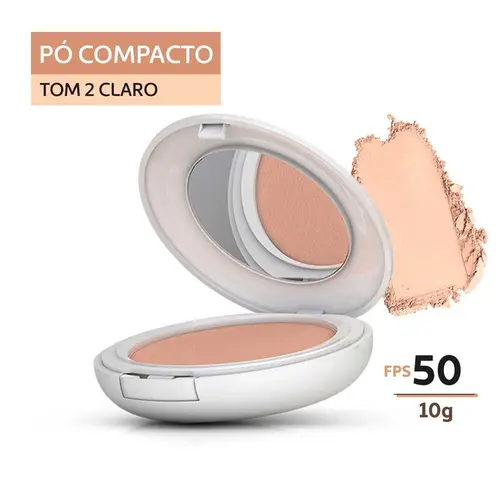 PROTETOR SOLAR EPISOL PO COMPACTO COLOR PELE CLARA FPS50 10GR