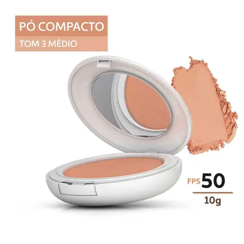 PROTETOR SOLAR EPISOL PO COMPACTO COLOR PELE MORENA FPS50 10GR