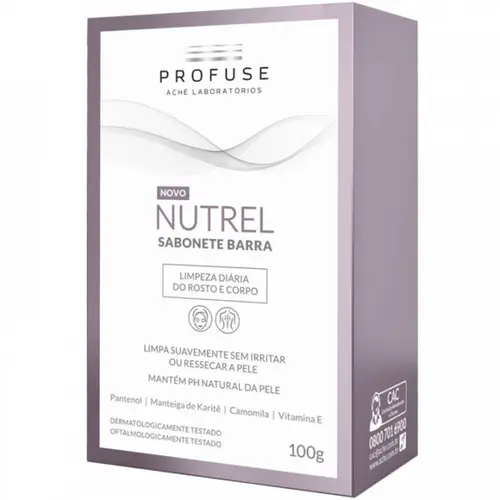 SABONETE PROFUSE NUTREL 100GR