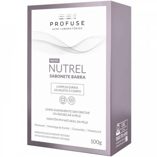 SABONETE PROFUSE NUTREL 100GR