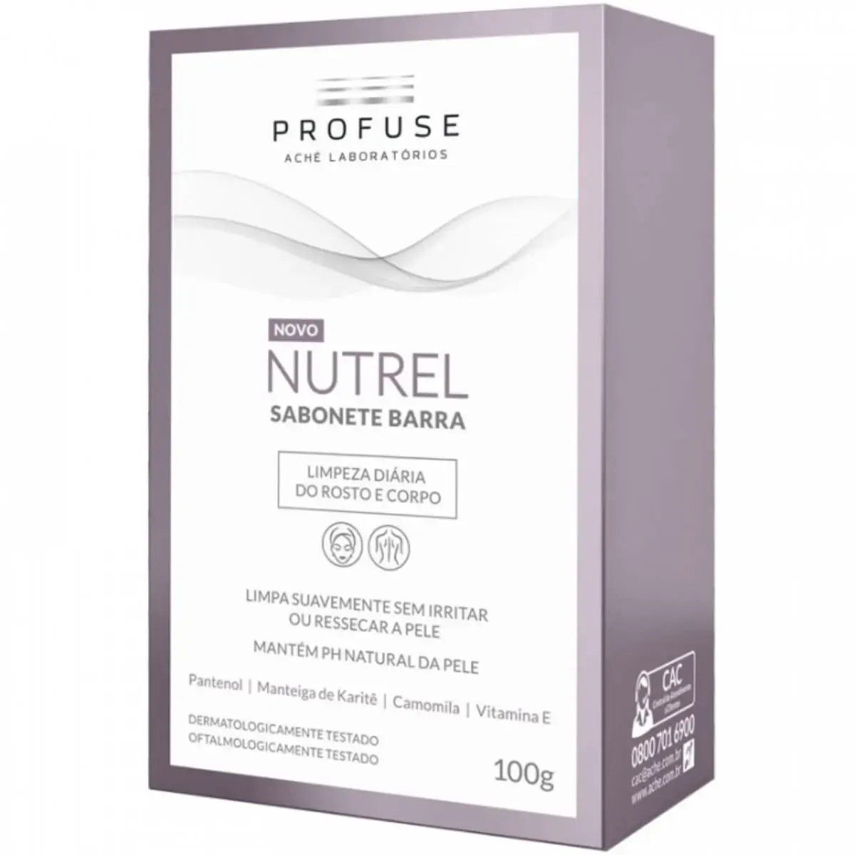 SABONETE PROFUSE NUTREL 100GR