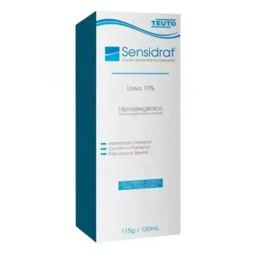 LOCAO HIDRATANTE SENSIDRAT UREIA 10% 120ML