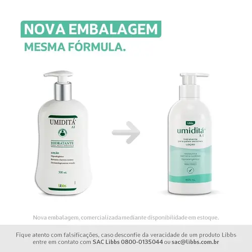 LOCAO HIDRATANTE UMIDITA AI 465ML