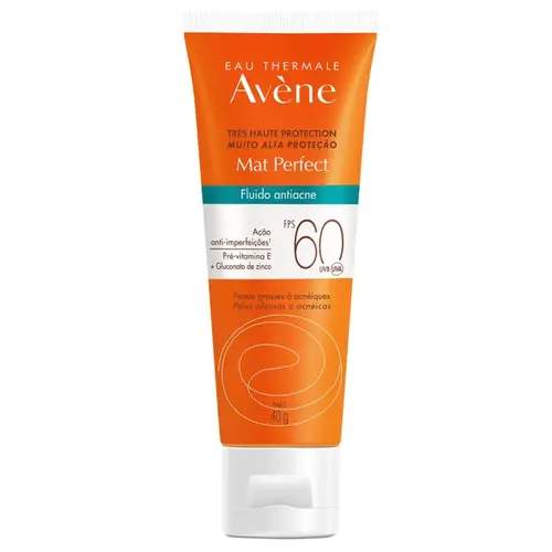 PROTETOR SOLAR AVENE MAT PERFECT ANTIACNE FPS60 40GR