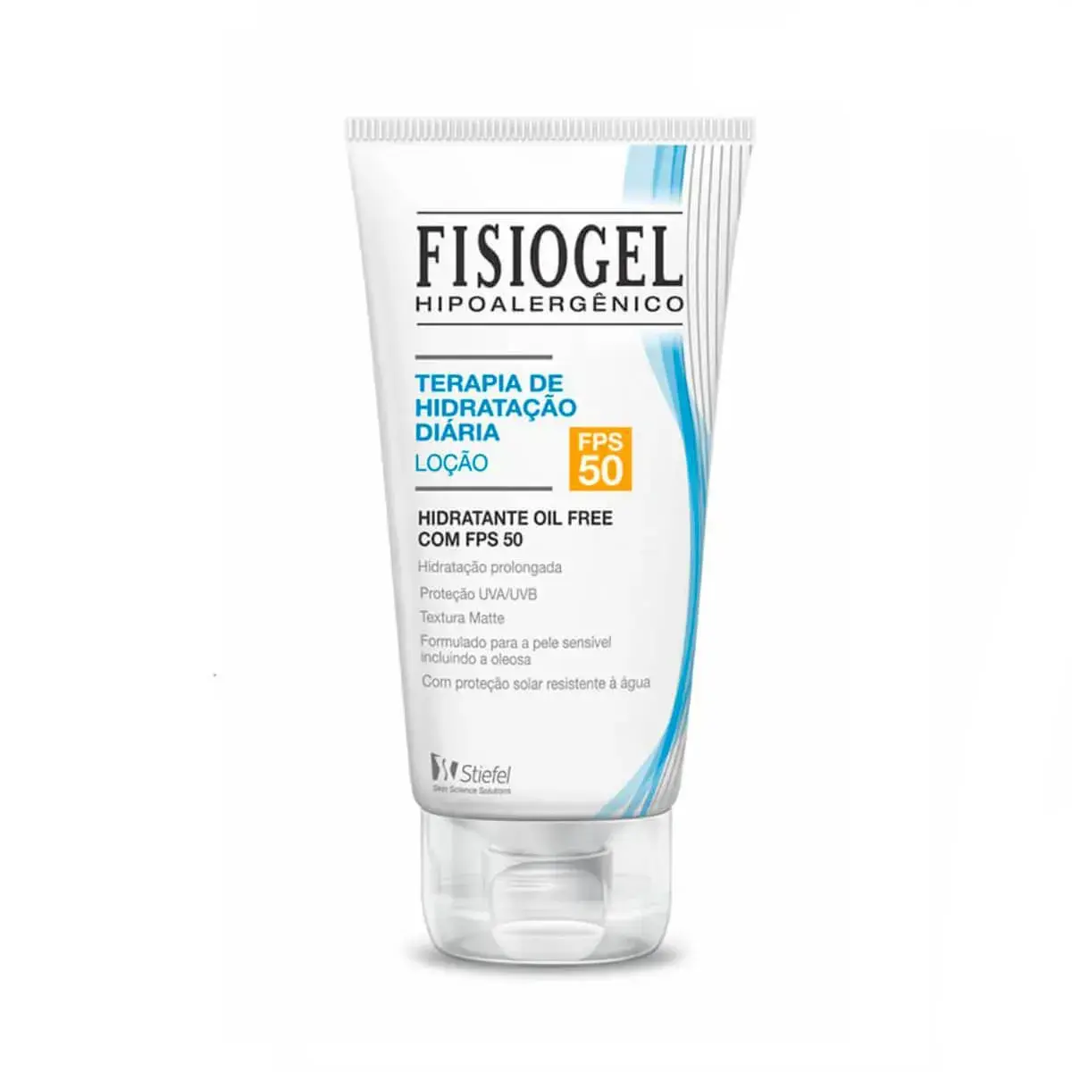 LOCAO HIDRATANTE FISIOGEL HIPOALERGENICO PARA PELE SENSIVEL PROTECAO DIARIA FPS50 160ML