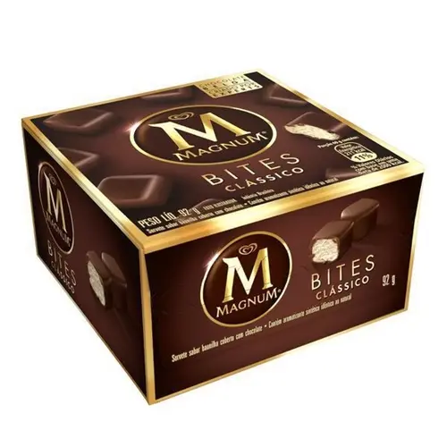 KIBON MAGNUM MINI BOMBOM BITES 92GR