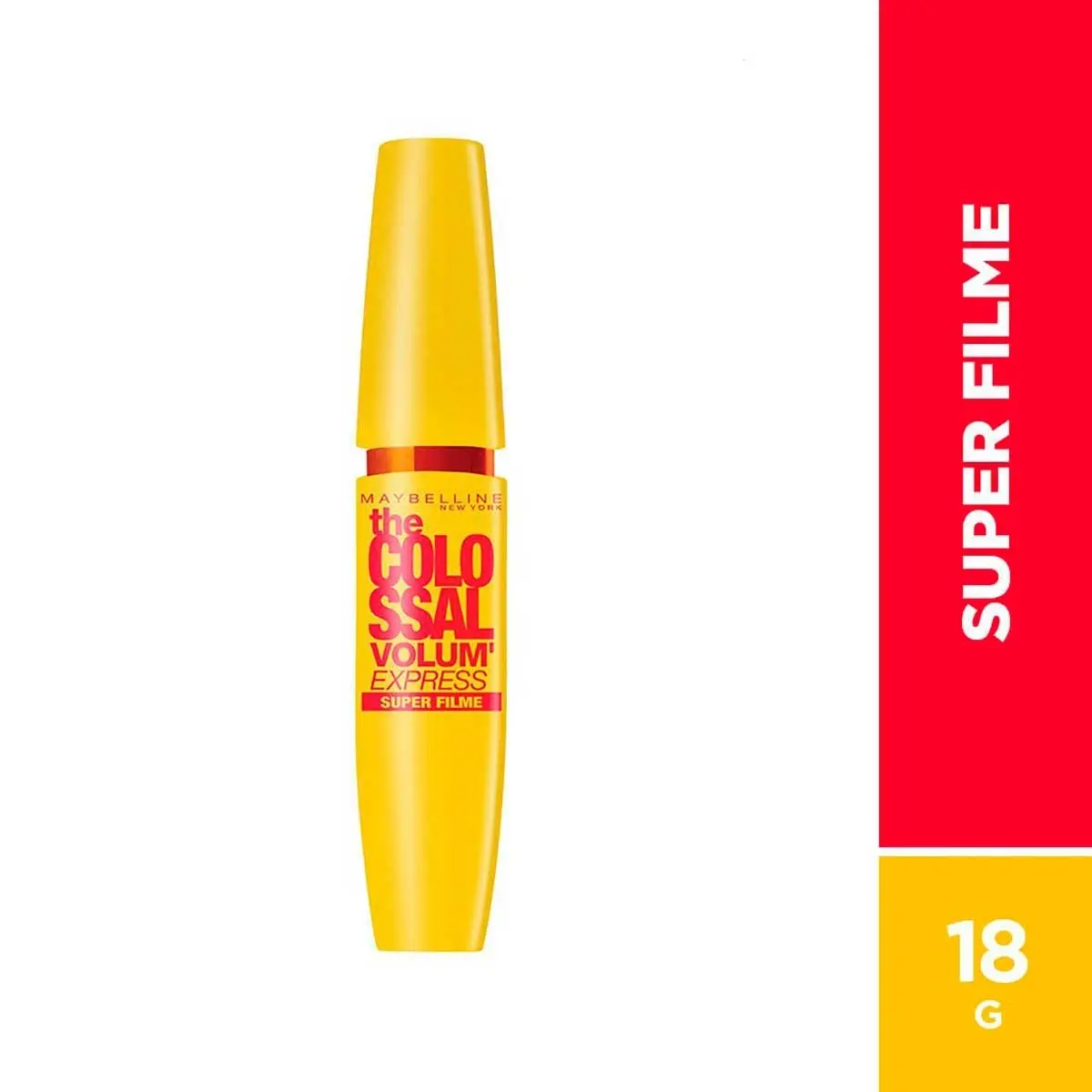 MASCARA PARA CILIOS MAYBELLINE THE COLOSSAL SUPER FILME