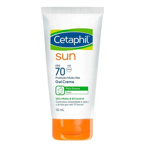 PROTETOR SOLAR CETAPHIL SUN SEM COR FPS70 50ML