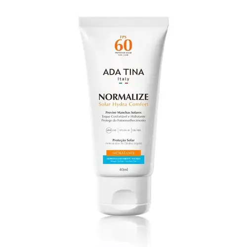 PROTETOR SOLAR ADA TINA NORMALIZE HYDRA COMFORT FPS60 40ML