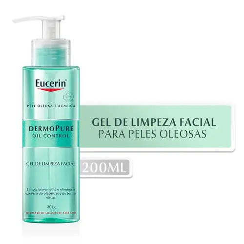 GEL DE LIMPEZA EUCERIN DERMOPURE OIL CONTROL 200GR