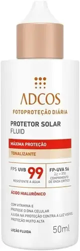PROTETOR SOLAR ADCOS FLUID TONALIZANTE FPS99 50ML
