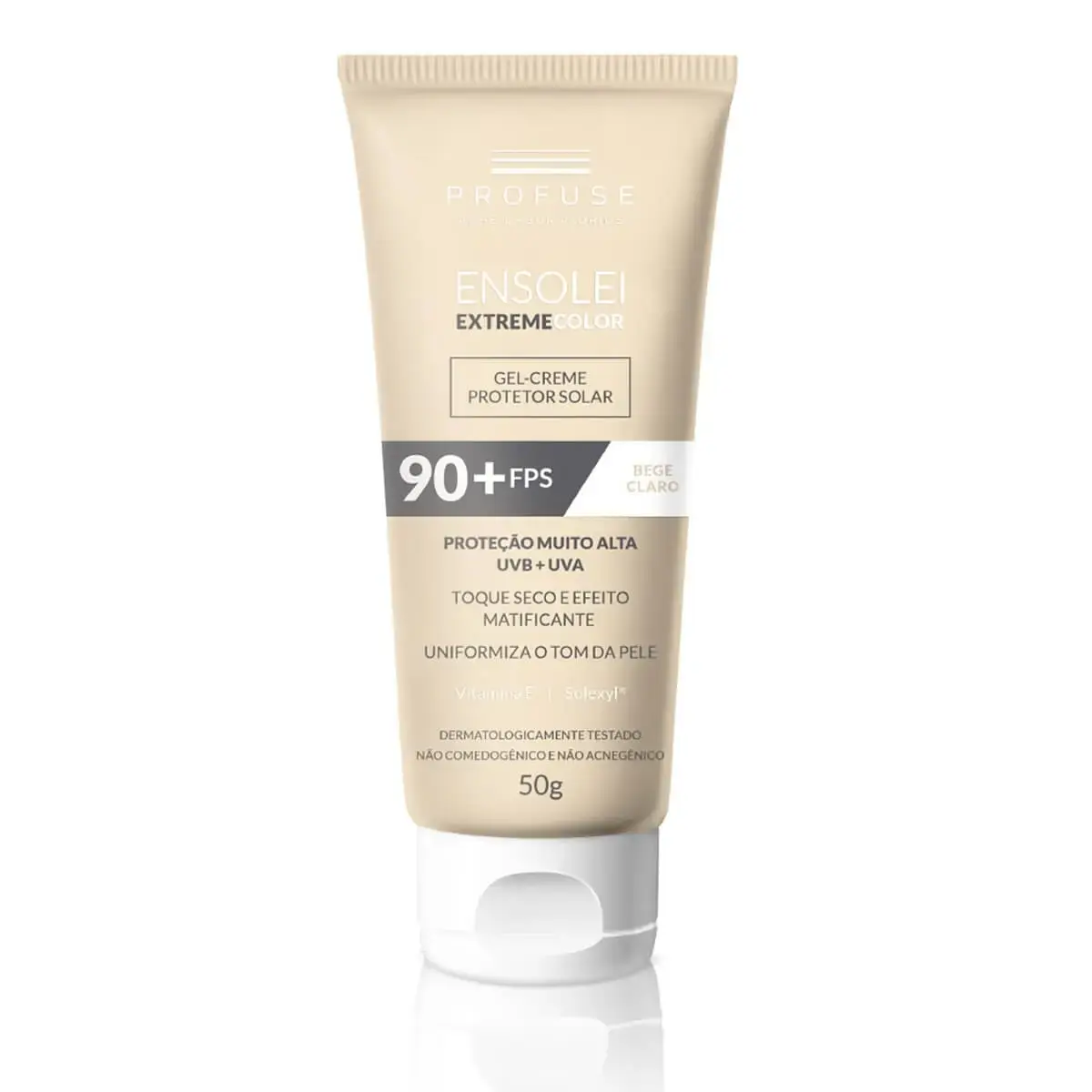PROTETOR SOLAR PROFUSE ENSOLEI EXTREME COLOR BC FPS90 50GR
