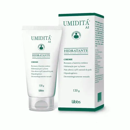 CREME HIDRATANTE UMIDITA AI 120GR LIBBS