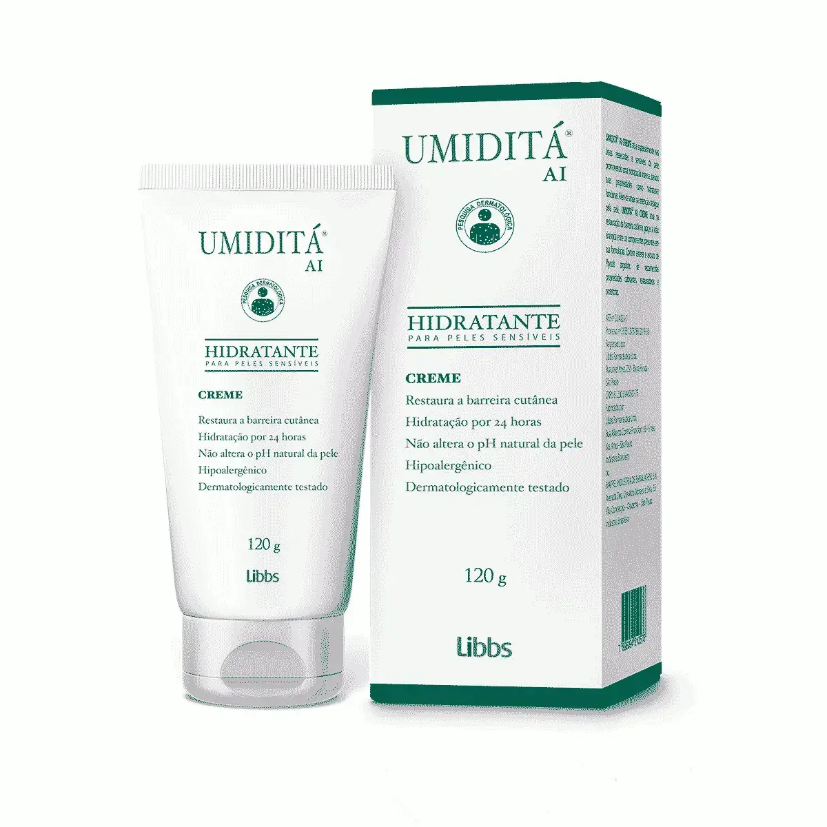CREME HIDRATANTE UMIDITA AI 120GR