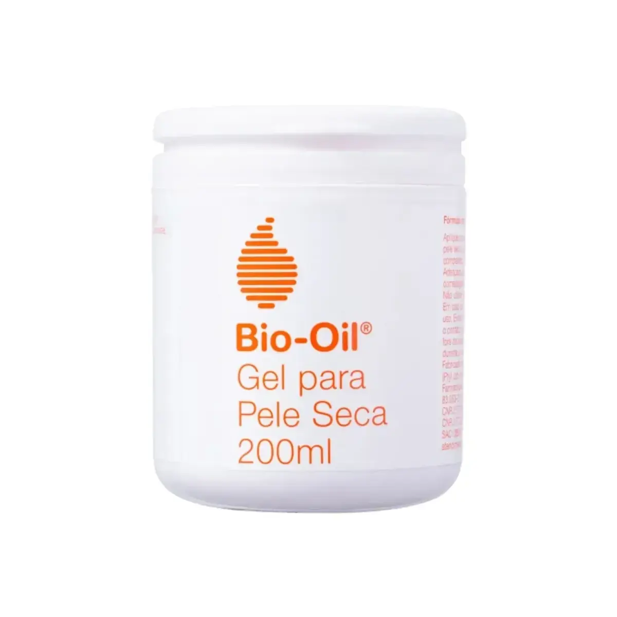 GEL BIO-OIL CORPORAL PARA PELE SECA 200ML