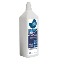 SOLUCAO FISIOLOGICA BEM CARE COM GOTEJADOR 500ML
