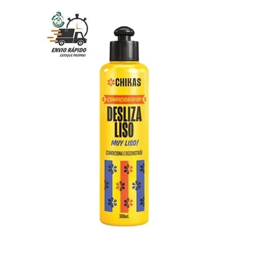 CONDICIONADOR CHIKAS DESLISA LISO CRESCE E PARECE 300ML
