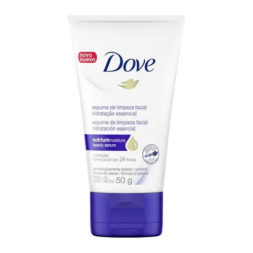 ESPUMA DE LIMPEZA FACIAL DOVE HIDRATACAO ESSENCIAL 50GR