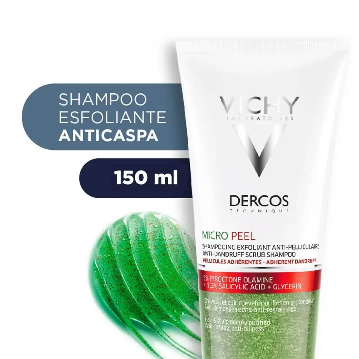 SHAMPOO VICHY DERCOS MICROPEEL 150ML