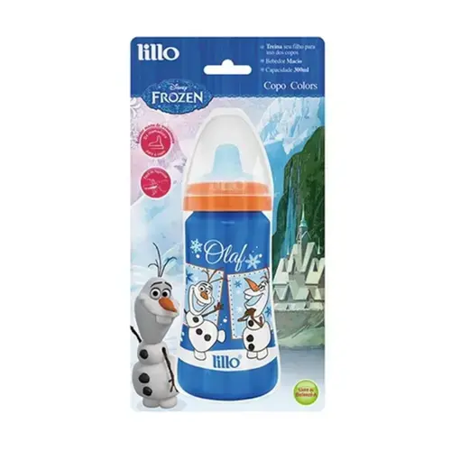 COPO LILLO COLORS DISNEY AZUL (300ML COD:306931)