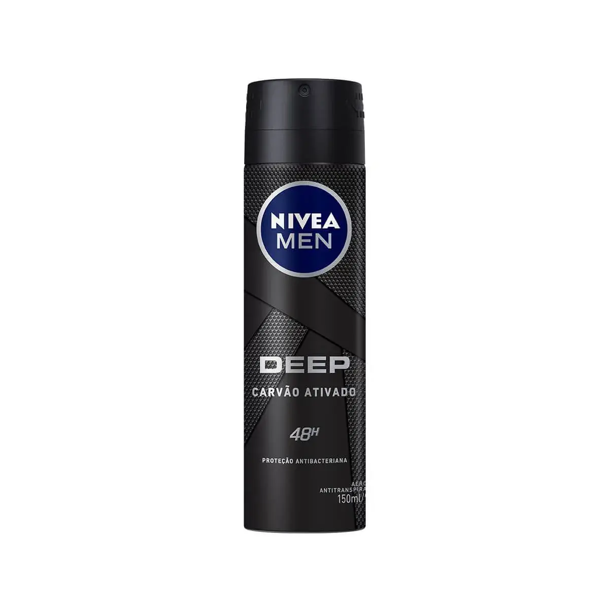 DESODORANTE NIVEA MEN DEEP BLACK CARBON AEROSSOL 150ML
