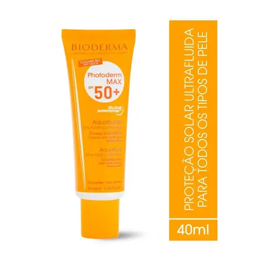 PROTETOR SOLAR BIODERMA PHOTODERM MAX AQUAFLUIDE FPS50+ 40ML