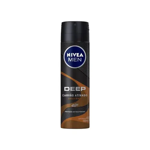 DESODORANTE NIVEA MEN DEEP AMADEIRADO AEROSSOL 150ML