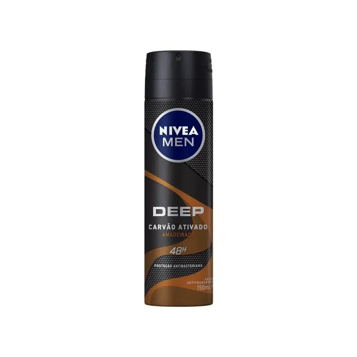 DESODORANTE NIVEA MEN DEEP AMADEIRADO AEROSSOL 150ML