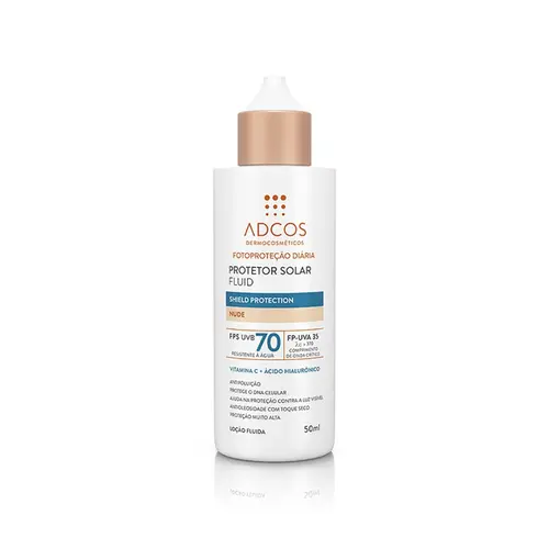 PROTETOR SOLAR ADCOS FLUID NUDE SHIELD FPS70 50ML