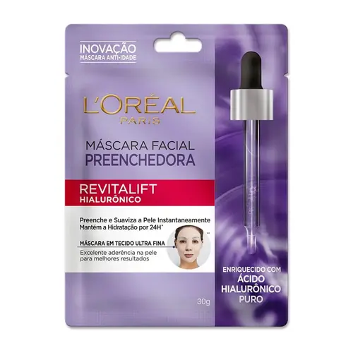 MASCARA FACIAL REVITALIFT HIALURONICO LOREAL 30GR