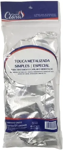 TOUCA SANTA CLARA METALIZADA SIMPLES 1 UNIDADE