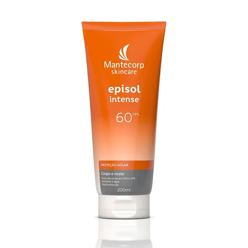PROTETOR SOLAR EPISOL PROTETOR INTENSE ROSTO E CORPO FPS60 200ML