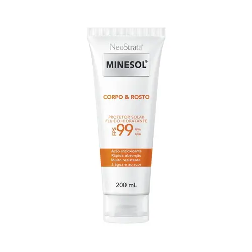 PROTETOR SOLAR NEOSTRATA MINESOL ROSTO E CORPO FPS99 200ML