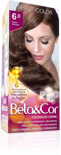 TINTURA BEAUTY COLOR 6.0 LOURO ESCURO
