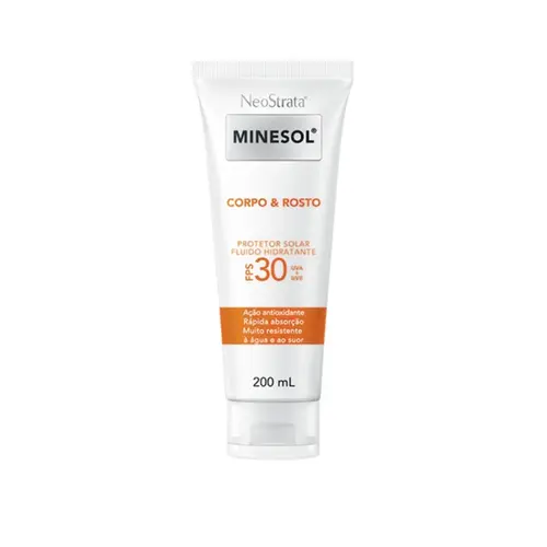 PROTETOR SOLAR NEOSTRATA MINESOL ROSTO E CORPO FPS30 200ML